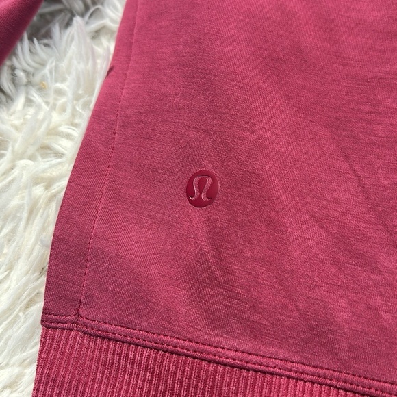 Lululemon Softstreme Turtleneck Pullover Pomegranate - Picture 6 of 8